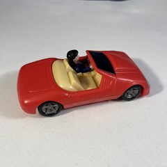 SUPERMAN The Animated Series Lois Lane in Car Pull Back Toy 1997 Burger King DC