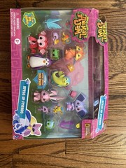 Animal Jam Figures WildWorks Jazwares Plush Tin Sparkle Tiger Dress Up Friends