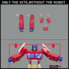 Weapon Gun Filler Upgrade Kit For SS Devastation OP Prime (#PART A / B) Fills