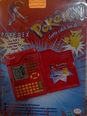 Tiger Electronics Pokémon Pokédex Red Handheld Electronic Game Toy 1999 Vintage