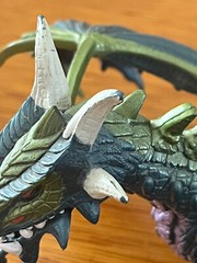1995 VINTAGE KENNER HASBRO DRAGONHEART RAZORTHORN DRAGON FIGURE