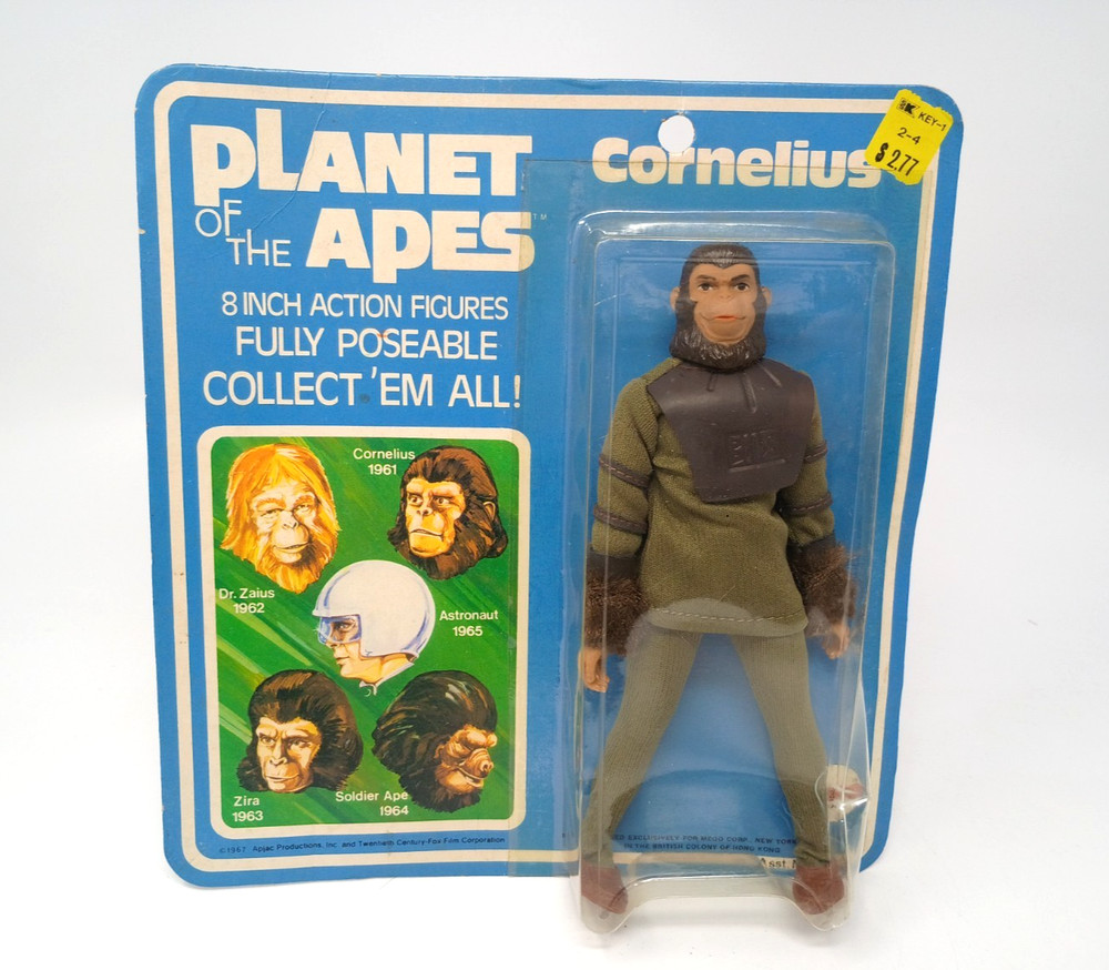 VTG 1974 Mego Planet of the Apes CORNELIUS 8″ Poseable Action Figure
