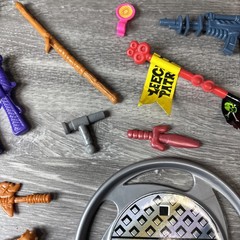 Teenage Mutant Ninja Turtles TMNT Weapons Accessories Lot Vintage 1980s 1990s