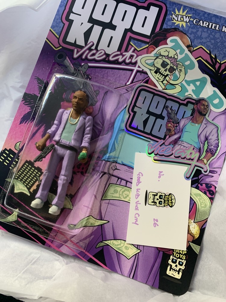 Trap Toys Good Kid Vice City bootleg action Cartel Kenny Ian Klarer **IN HAND**