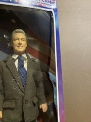 President Bill Clinton Collectable Action Figure Talking Presidents Read G2
