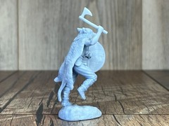 Action Figures. Resin Figure Viking 60mm figurine of a warrior of the north