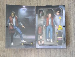 NECA Marty McFly ULTIMATE 35th Anniversary Back to the Future Action Figure NEW