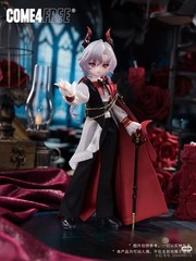 4Pcs Come4Free Niyru Loi 19.5cm/7.6In Bjd Dressable Action Figures Gift