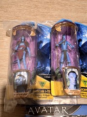 Avatar Action Figure Lot of 3 Mattel 2009 Webcam I-tag Jake Sully Neytiri