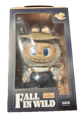 POP MART Authentic Labubu Fall In Wild Series Big Medium Size Plush Doll 38cm