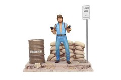 Chuck Norris Invasion USA 7-Inch Matt Hunter Figure With Diorama