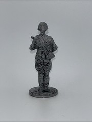 Tin Toy Soldiers. WW2. Guards Red Army Soldier. 1943–45. USSR 54 mm