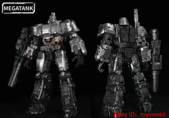 Megatank MT01B Monocrat Tank Mega Transforms Action Figure NO BOX No bigsword