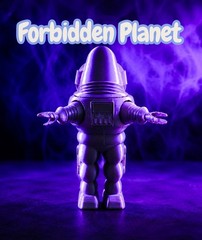 Robby the Robot Forbidden Planet Classic Sci-Fi Space Show, Robbie 6” Figure