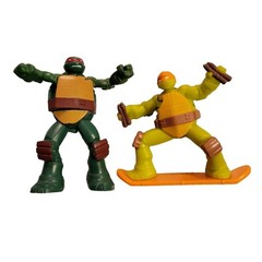 TMNT Action Figures Lot of 8 Donatello Michelangelo Raphael Leonardo