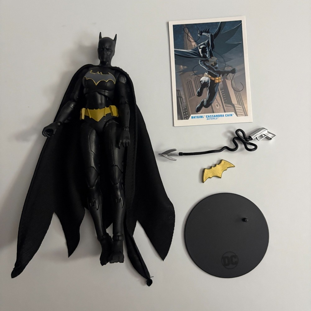 McFarlane Toys DC Multiverse: Batgirl (Cassandra Cain) Gold Label – OOB