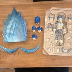 Demoniacal Fit Deep Blue Vegeta Action Figure 1/12 Scale /with Extra Head Sculpt