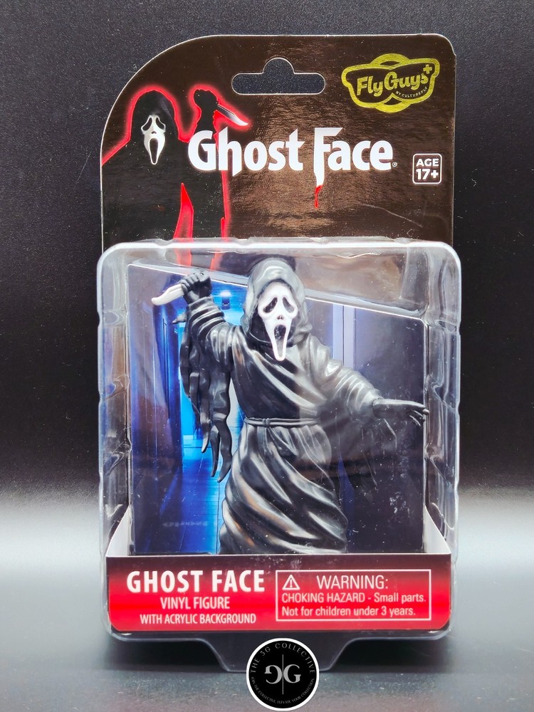 NEW! CULTUREFLY Fly Guys | Ghost Face 4″ Vinyl Figure | SCREAM 7 | Hallway Back