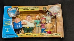 Vintage 2004 Family Guy Freakin’ Sweet Bendables 6 Figure Box Set NJ Croce