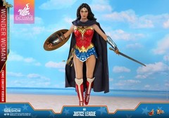 Hot Toys 1/6 Mms506 Justice League Wonder Woman Comic Concept Action Figure