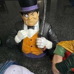 Diamond Select Toys Batman 1966 Classic TV Series Vinyl Bust Bank Lot Of 5