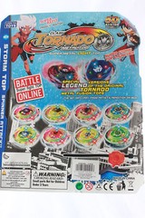 Light Up Metal Master Fusion Rapidity Fight Beyblade Battle W/ Stadium Launcher