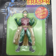 Noteworthy 1995 Batman Forever Robin Eraser New Sealed Figure vintage