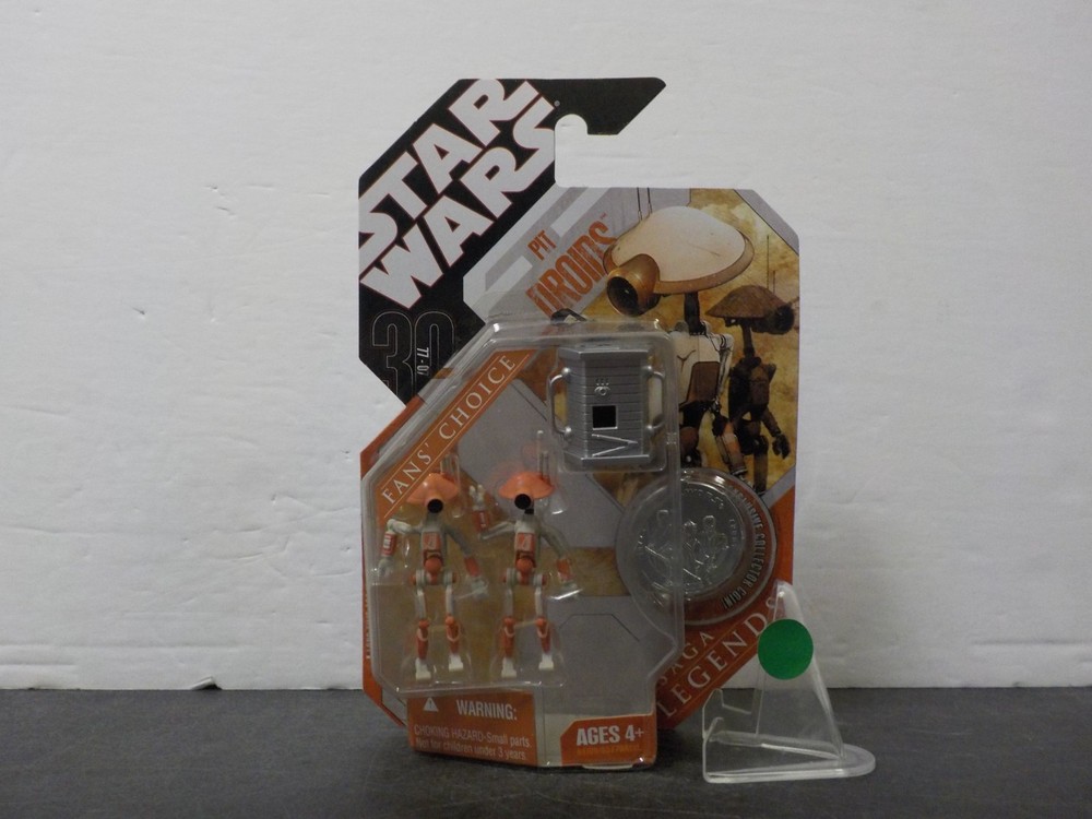 G507 NEW NIB 2007 Star Wars 30th Anniversary Saga Legends PIT DROIDS Hasbro