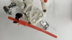 Vintage Mego Micronauts White Galactic Defender Action Figure Complete