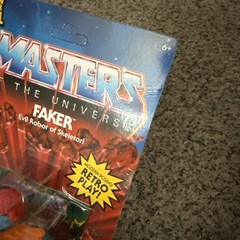 New MOC Masters of the Universe FAKER Origin 2021 Retro Play MOTU Mattel he-man