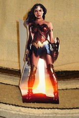 Wonder Woman “Gal Gadot” Movie Color Figure Tabletop Display Standee 10.5 ” Tall