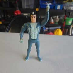 TIGERSHARKS MAKO 1986 Action Figure works great. vintage telepix clean