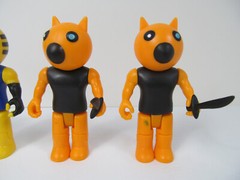 Lot of 5 Roblox Piggy Series 3.5″ Action Figures Clowny w/ Hammer Tigry Foxy H1