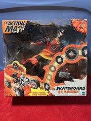 1999 Hasbro ACTION MAN Skateboard Extreme 12″ Figure NEW Unopened Damaged Box