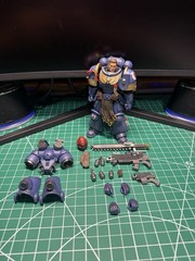 JoyToy Warhammer 40k Space Marine 2 Collectors Edition Titus, Gadriel, Chairon