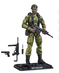 GI Joe Lot: Retro AWE Striker w/ Crankcase, Duke, Stalker, Walmart Exclusive,NEW