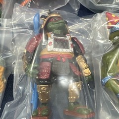 Vtg Teenage Mutant Ninja Turtles Figures TMNT Lot X8 80s 90s Almost Complete