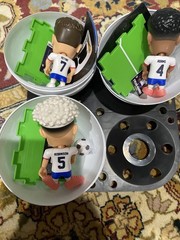 Lot of 3 Zuru Ballers World Cup 2026 Soccer Figure USA team