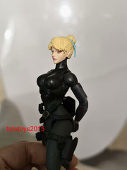 1:6 1:12 1:18 Anime Warrior girl Head Sculpt For 12″ 6″ 3.75″Action Figure Body