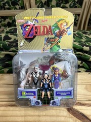 Toy Biz Nintendo Video Game Superstars Ocarina Legend of Zelda & Impa Figures