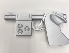 Big Jim Wolf Pack Commander 1:1 scale Tranquilizer Gun Prop – Silver Version