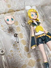 figma Rin Kagamine 019 Len Kagamine 020 Vocaloid Action Figure Max Factory 2008