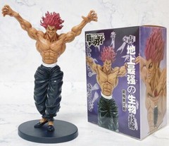 Baki Grappler Yujiro Hanma Baki Figure Anime Statue CollectModel Toy Fight Doll