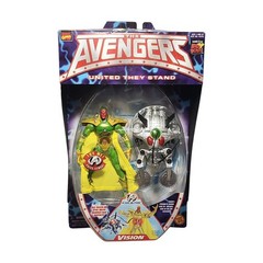 Avengers United They Stand Vision Light Up Action Figure Toy Marvel ToyBiz 1999