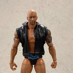PB-VSLT-BK: 1/12 scale Black leather vest for 6″ Vtoys MixMax muscular body