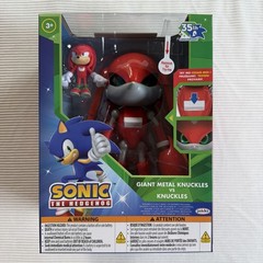 Jakks Pacific Sonic The Hedgehog 35th Year Giant Metal Knuckles vs Knuckles