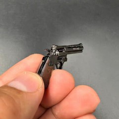 1/6 Scale Metal Revolver Colt Model for 12″ Figure Scene Accessories