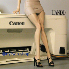 UANDD 1/6 No Finger Bone Seamless Thin Waist Body 12″ Female Figure Fit OB Head