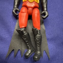 DC Spin Master 4” Hooded Robin – Red Black Yellow Batman Loose Figure Only