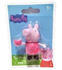 Tea Party Peppa Pig Girl minature action figure figurine birthday cake topper 3+